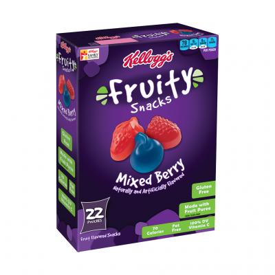 Mixed Berry Fruity Snacks Pouches